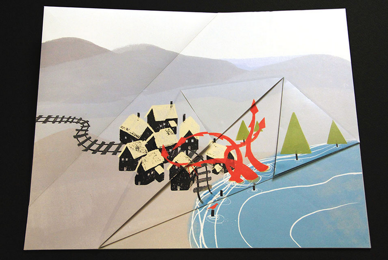 Illustration for article titled Watch a Story Literally Unfold From the Creases of this Kids' Book